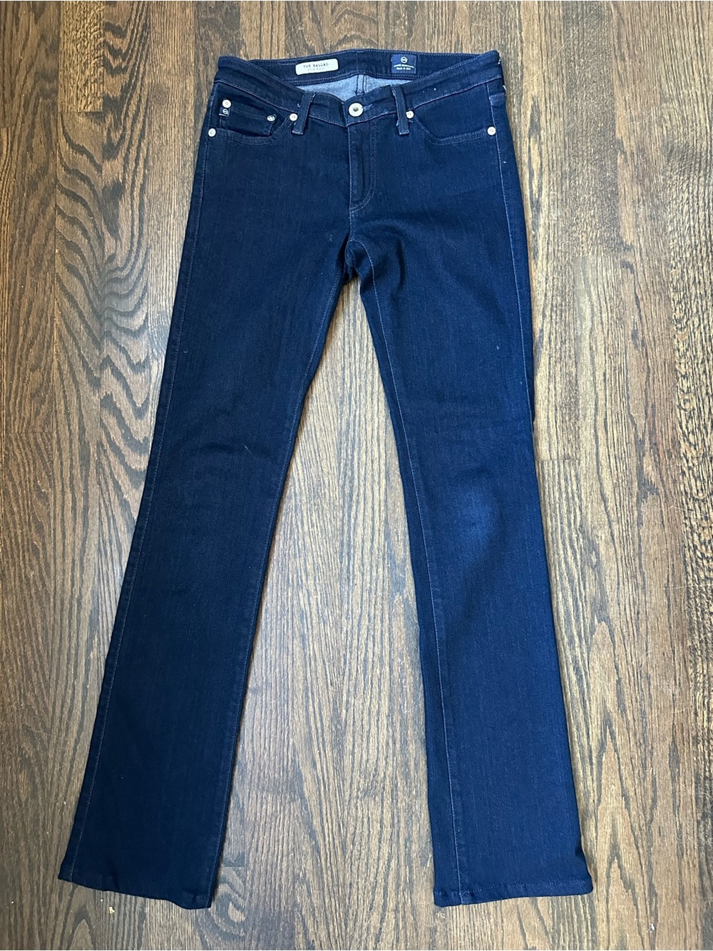 AG Adriano Goldschmied The Ballad Slim Boot Jeans Dark Wash USA 26R